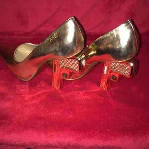 SHIEKH MELLINA 17 G GOLD LADIES HEELS
